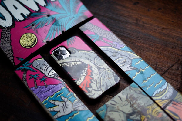 Turning Tony Hawk's Old Skateboards to Phone Cases