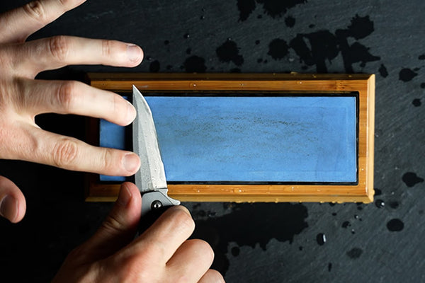 Sharpening Your EDC Folding Knife with a Whetstone