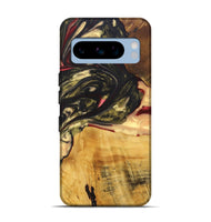 Pixel 8 Pro Wood+Resin Live Edge Phone Case - Jack (Red, 695924)