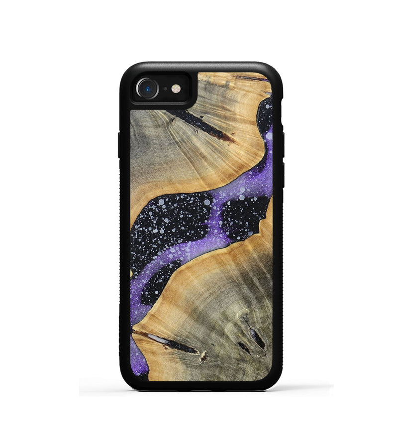 iPhone SE Wood+Resin Phone Case - Luann (Cosmos, 696031)