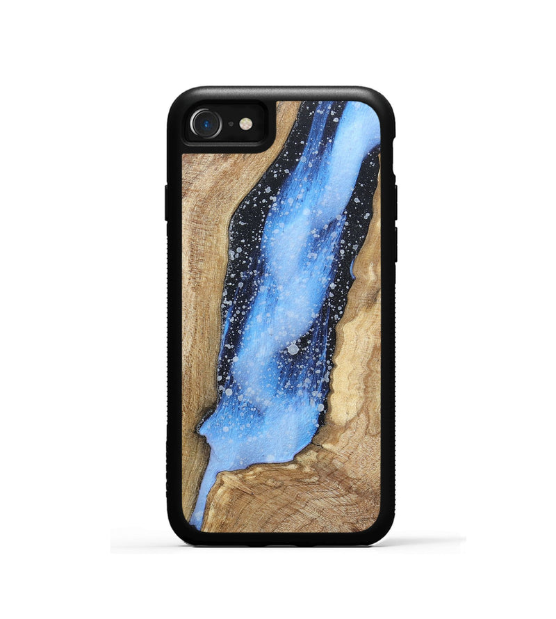 iPhone SE Wood+Resin Phone Case - Susie (Cosmos, 696733)