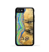 iPhone SE Wood+Resin Phone Case - Bradley (The Lab, 696942)