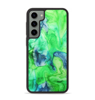 Galaxy S23 Plus Wood+Resin Phone Case - Cecelia (Watercolor, 697042)
