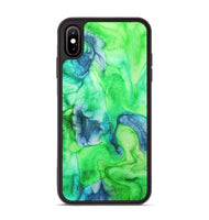iPhone Xs Max Wood+Resin Phone Case - Cecelia (Watercolor, 697042)