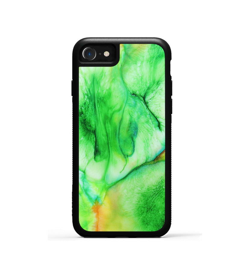 iPhone SE Wood+Resin Phone Case - Damon (Watercolor, 697045)