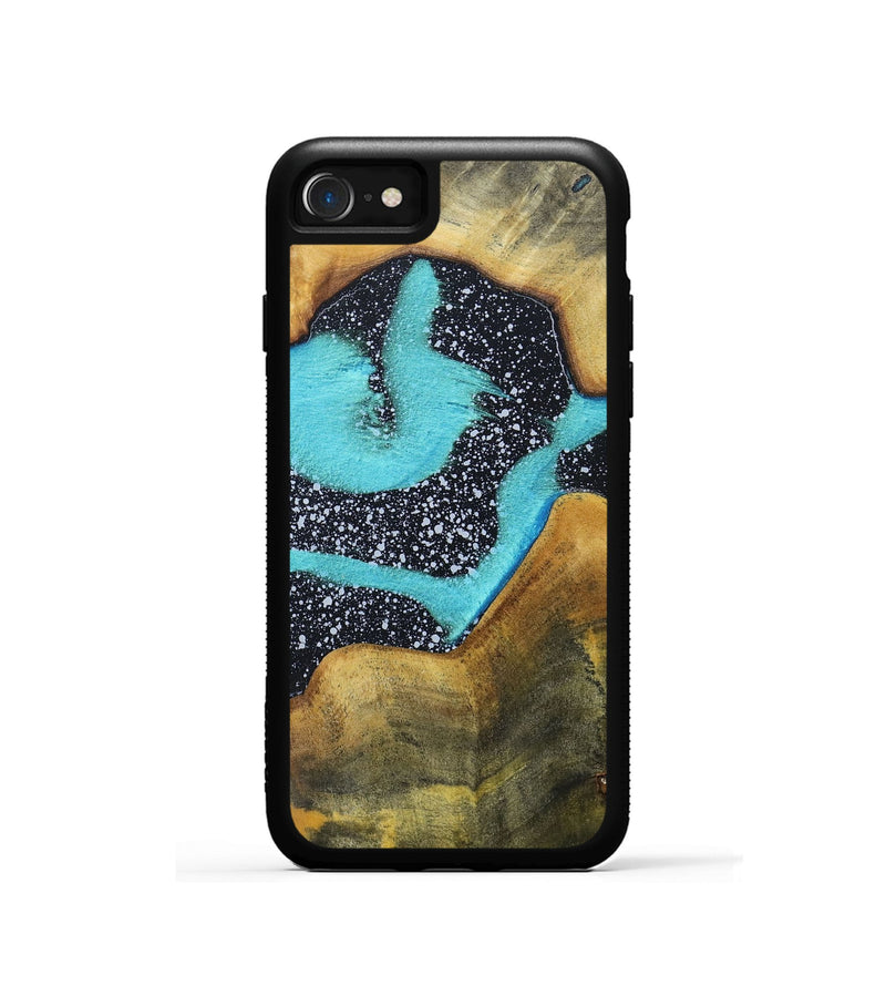 iPhone SE Wood+Resin Phone Case - Maliyah (Cosmos, 698183)