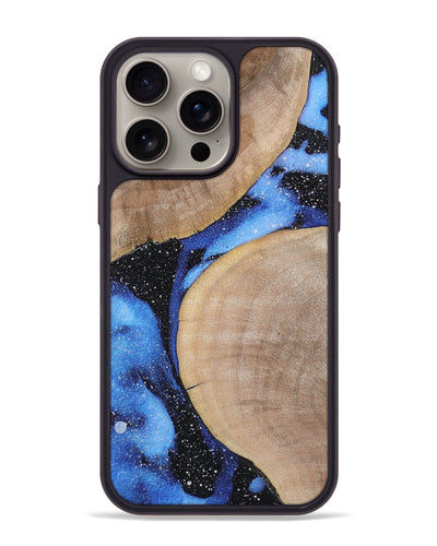 iPhone 15 Pro Max Wood+Resin Phone Case - Enrique (Cosmos, 698479)
