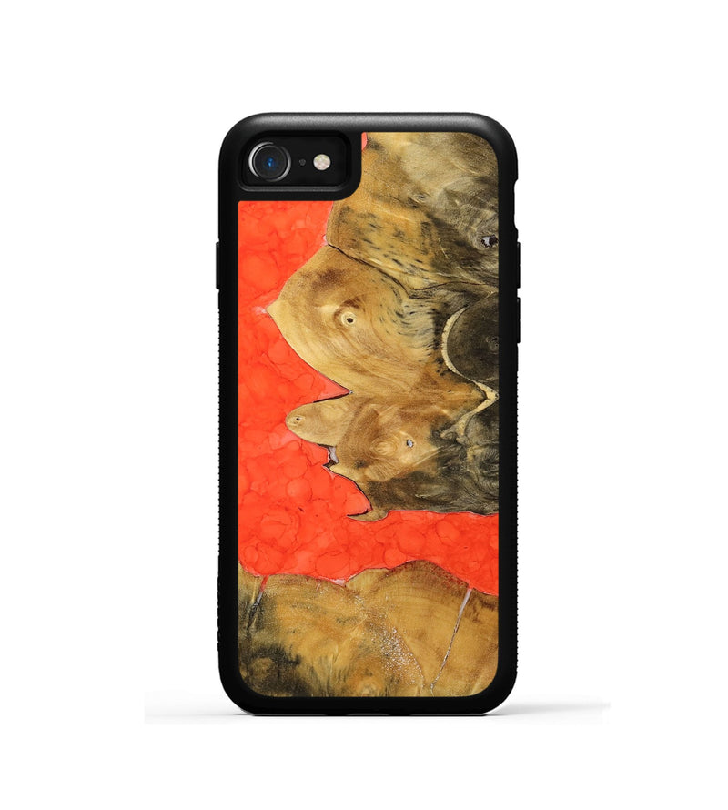 iPhone SE Wood+Resin Phone Case - Oscar (Watercolor, 698672)