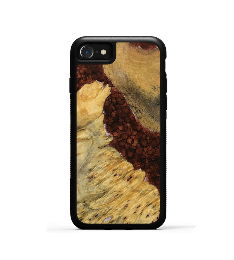 iPhone SE Wood+Resin Phone Case - Keegan (Watercolor, 698675)