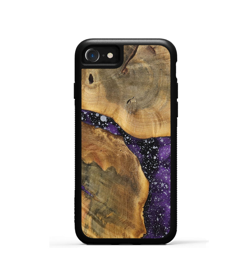iPhone SE Wood+Resin Phone Case - Molly (Cosmos, 699386)