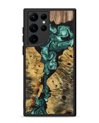 Galaxy S22 Ultra Wood+Resin Phone Case - Alex (Mosaic, 699681)