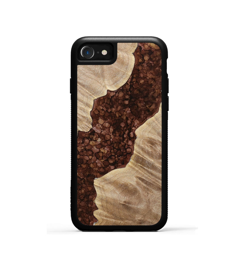 iPhone SE Wood+Resin Phone Case - Kizzy (Watercolor, 699702)
