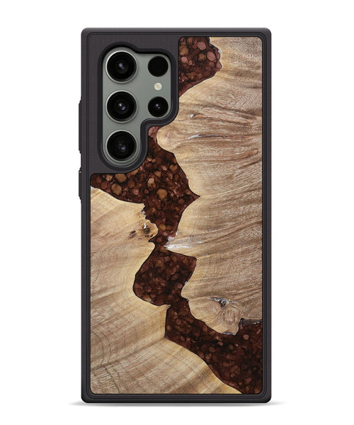 Galaxy S24 Ultra Wood+Resin Phone Case - Armando (Watercolor, 699704)