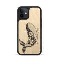 iPhone 12 Wood+Resin Phone Case - Growth - Maple (Curated)