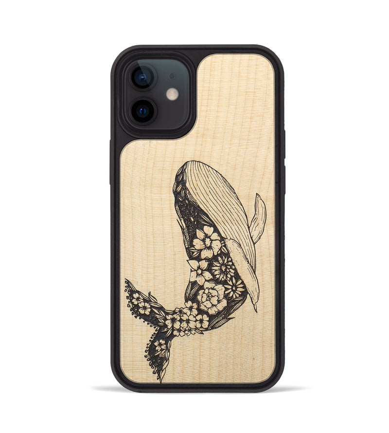 iPhone 12 Wood+Resin Phone Case - Growth - Maple (Curated)