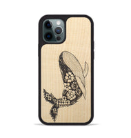 iPhone 12 Pro Wood+Resin Phone Case - Growth - Maple (Curated)