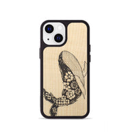 iPhone 13 mini Wood+Resin Phone Case - Growth - Maple (Curated)