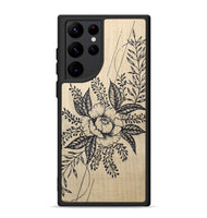 Galaxy S22 Ultra Wood+Resin Phone Case - Hope - Maple (Curated)