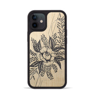 iPhone 12 Wood+Resin Phone Case - Hope - Maple (Curated)