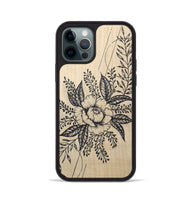 iPhone 12 Pro Wood+Resin Phone Case - Hope - Maple (Curated)