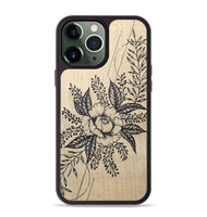 iPhone 13 Pro Max Wood+Resin Phone Case - Hope - Maple (Curated)