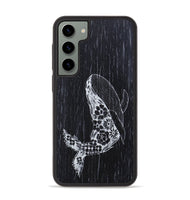 Galaxy S23 Plus Wood+Resin Phone Case - Growth - Ebony (Curated)