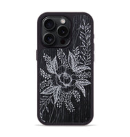 iPhone 15 Pro Wood+Resin Phone Case - Hope - Ebony (Curated)