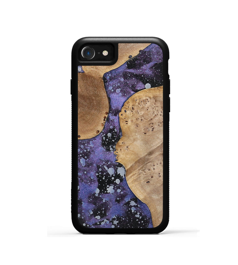 iPhone SE Wood+Resin Phone Case - Abraham (Cosmos, 700056)