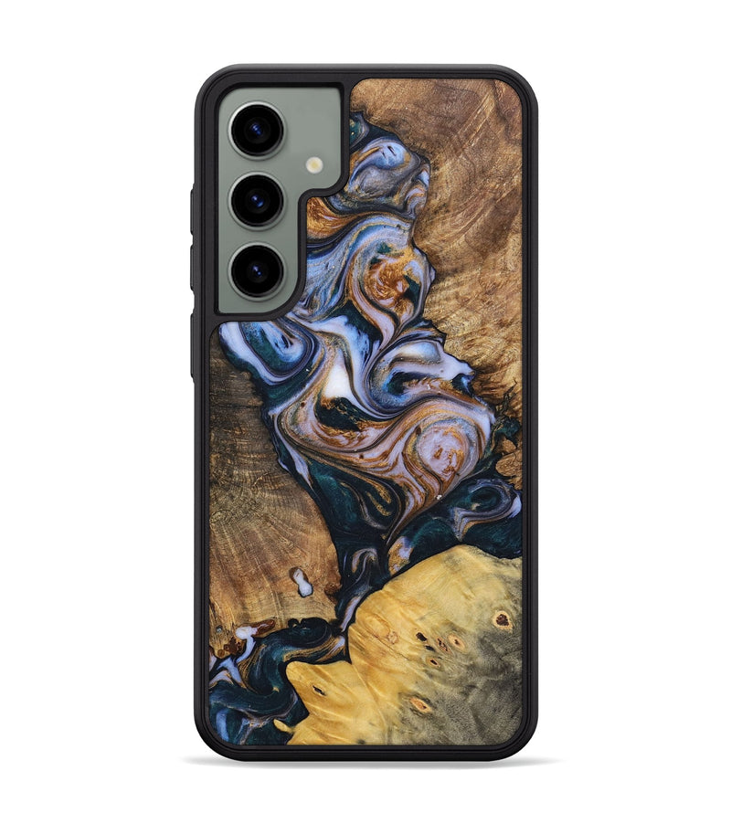 Galaxy S24 Plus Wood+Resin Phone Case - Reese (Mosaic, 700172)