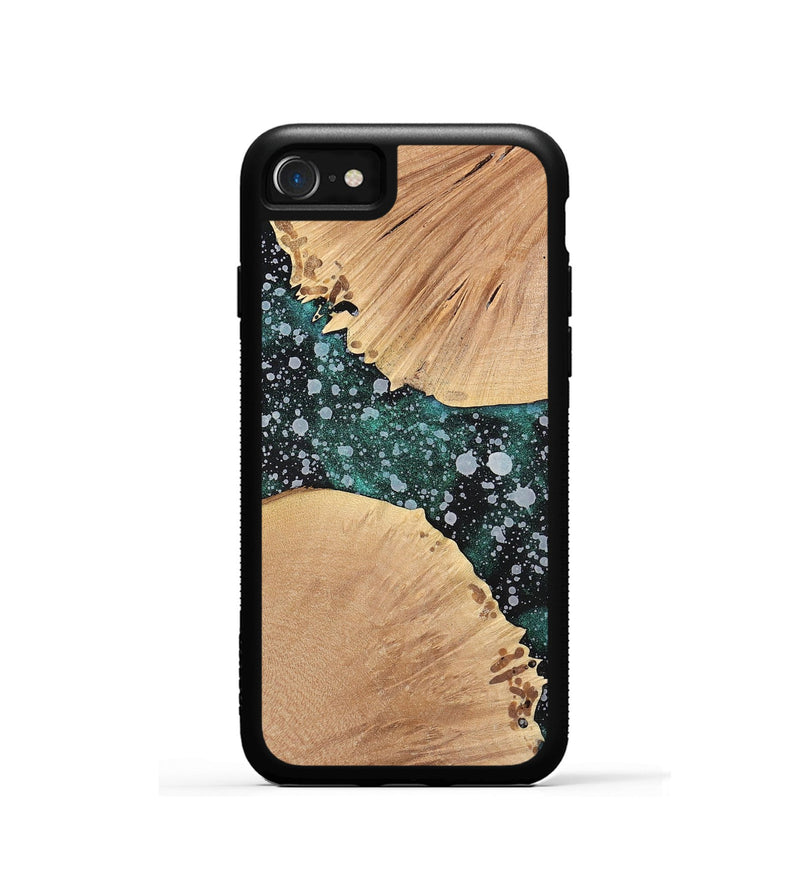iPhone SE Wood+Resin Phone Case - Ophelia (Cosmos, 700496)