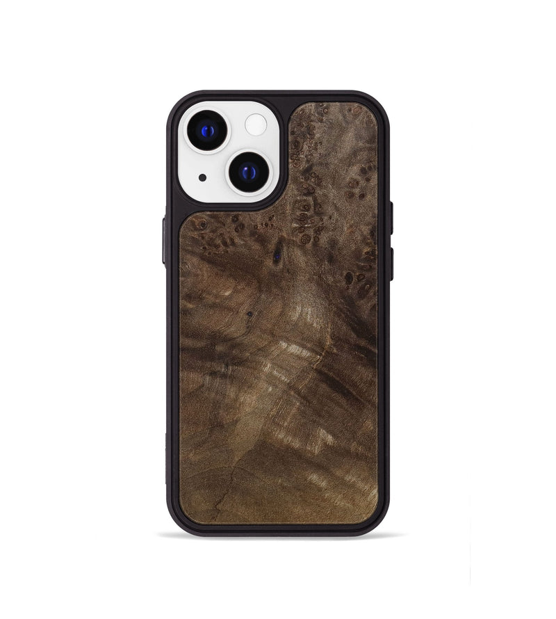 iPhone 13 mini Wood+Resin Phone Case - Staci (Wood Burl, 700513)