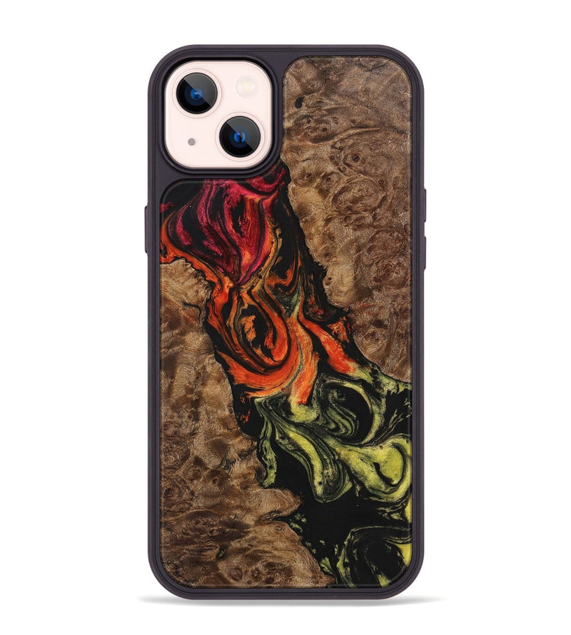 iPhone 14 Plus Wood+Resin Phone Case - Ronda (Ombre, 700519)