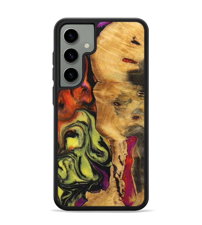 Galaxy S24 Plus Wood+Resin Phone Case - Vernon (Ombre, 700530)