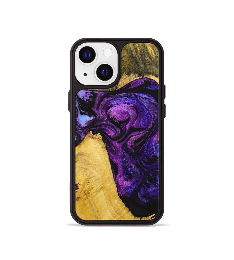 iPhone 13 mini Wood+Resin Phone Case - Brooklyn (Ombre, 700531)