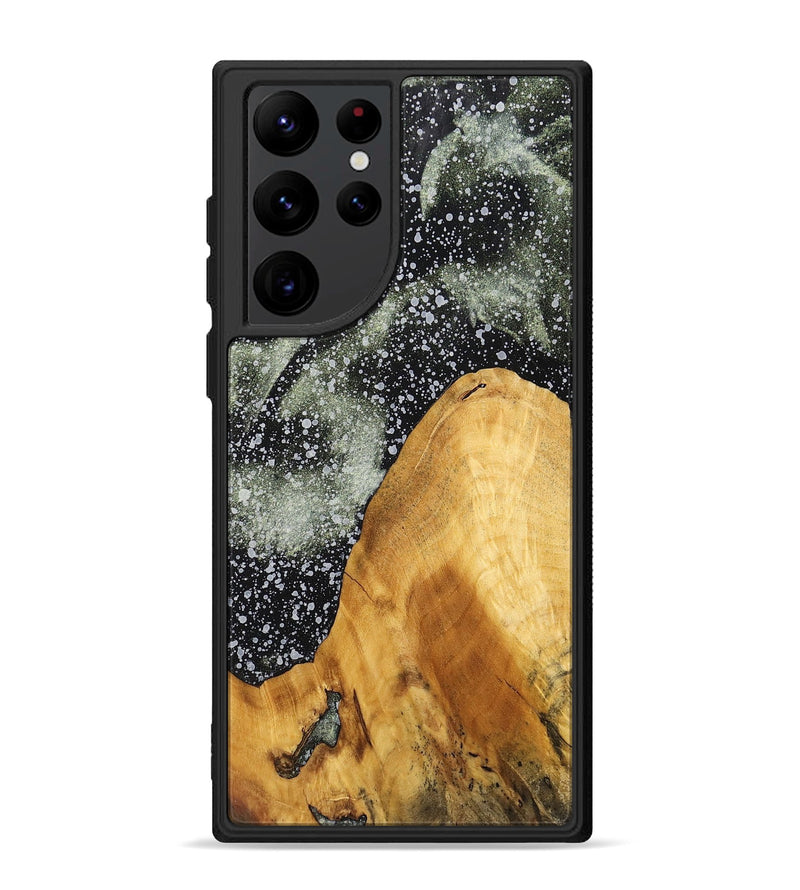 Galaxy S22 Ultra Wood+Resin Phone Case - Jazlyn (Cosmos, 700532)