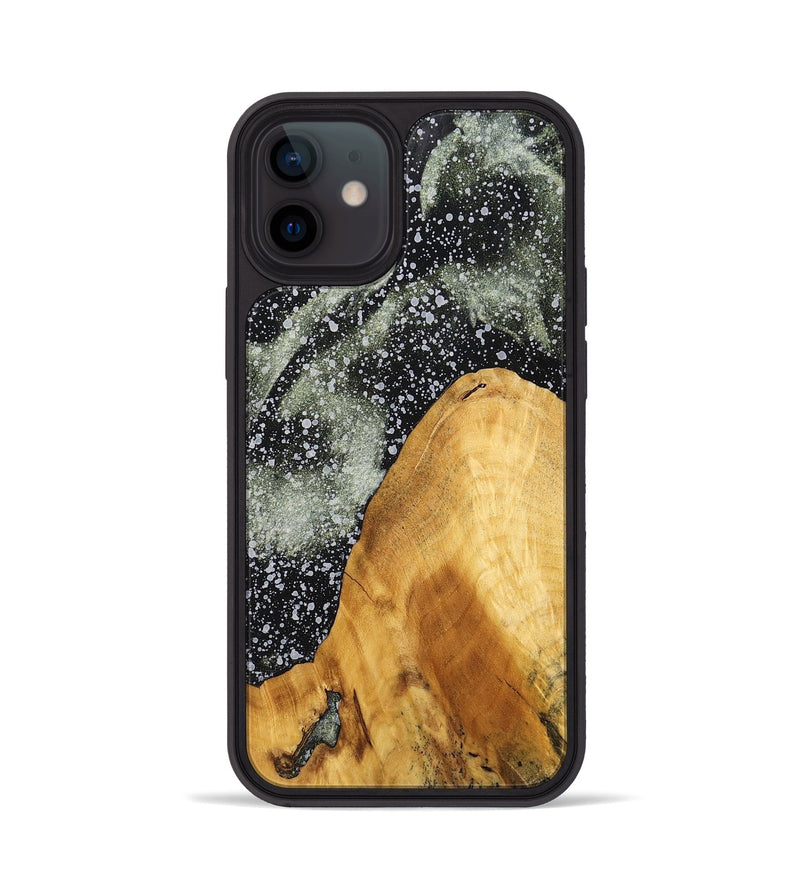 iPhone 12 Wood+Resin Phone Case - Jazlyn (Cosmos, 700532)