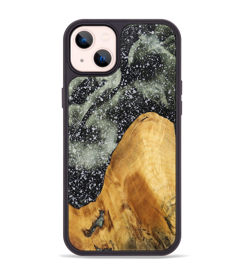iPhone 14 Plus Wood+Resin Phone Case - Jazlyn (Cosmos, 700532)