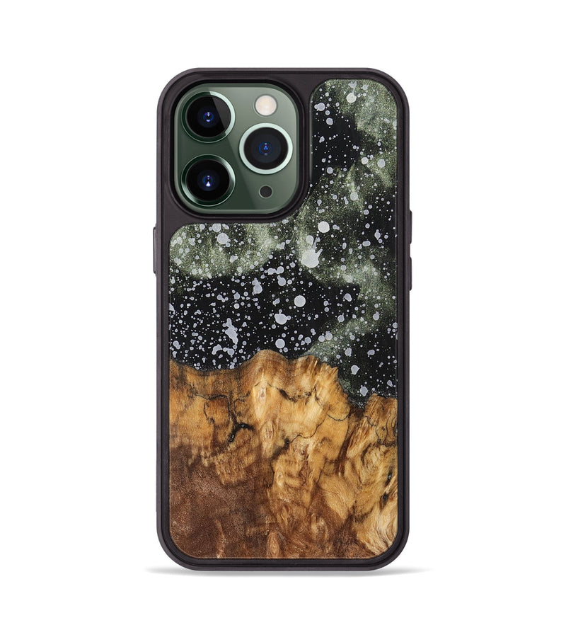 iPhone 13 Pro Wood+Resin Phone Case - Hattie (Cosmos, 700535)
