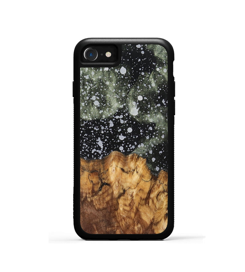 iPhone SE Wood+Resin Phone Case - Hattie (Cosmos, 700535)