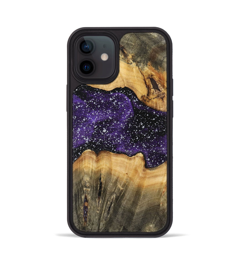 iPhone 12 Wood+Resin Phone Case - Dale (Cosmos, 700536)