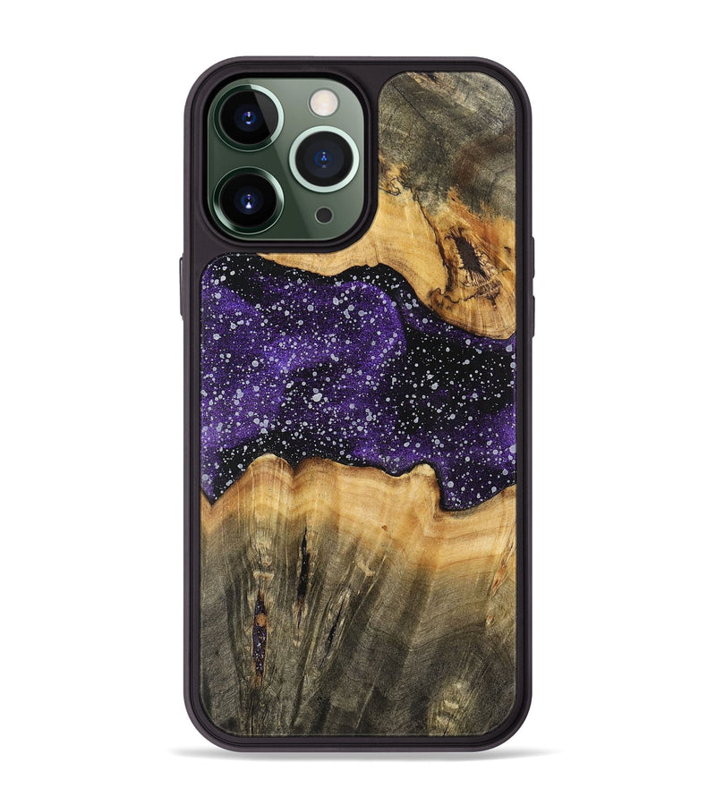 iPhone 13 Pro Max Wood+Resin Phone Case - Dale (Cosmos, 700536)