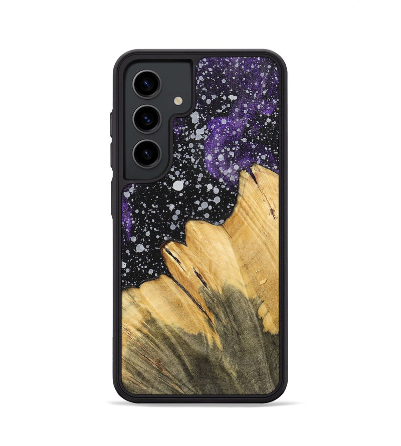 Galaxy S24 Wood+Resin Phone Case - Tatyana (Cosmos, 700540)