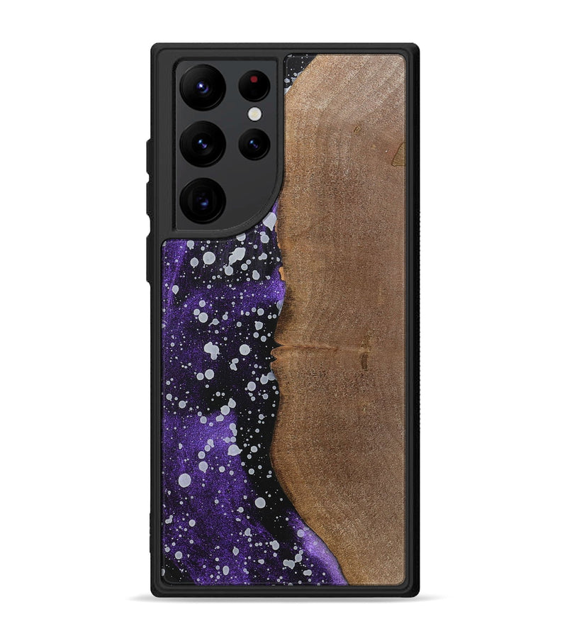 Galaxy S22 Ultra Wood+Resin Phone Case - Mack (Cosmos, 700547)