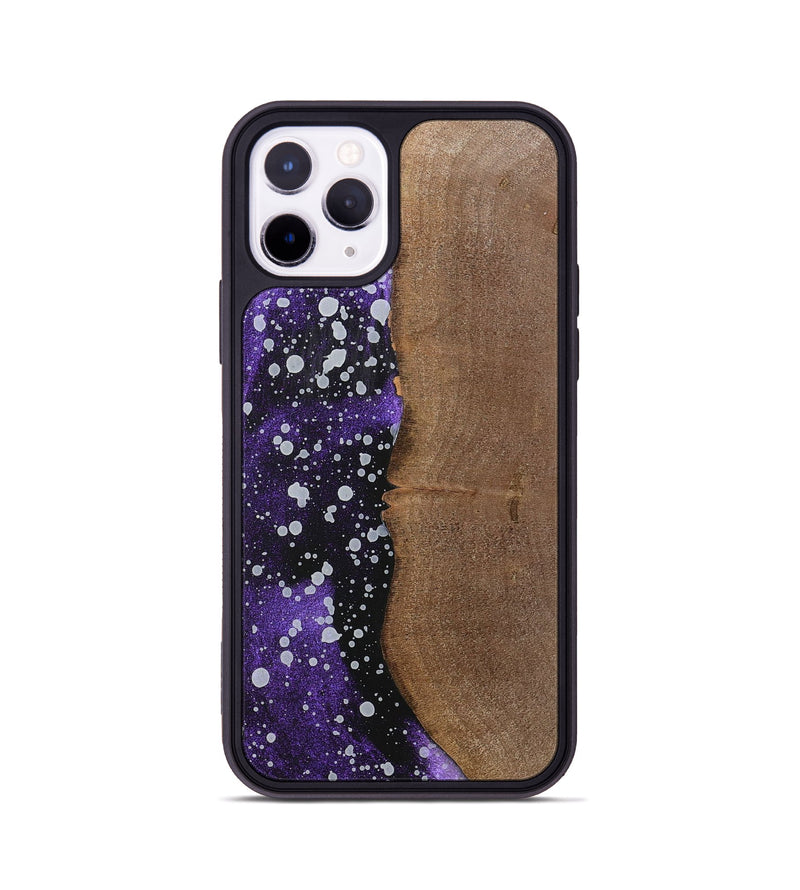 iPhone 11 Pro Wood+Resin Phone Case - Mack (Cosmos, 700547)