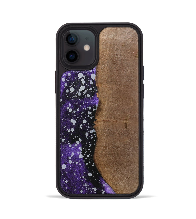 iPhone 12 Wood+Resin Phone Case - Mack (Cosmos, 700547)