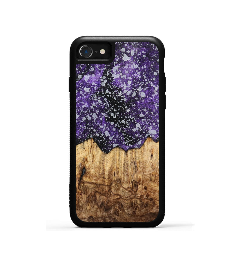 iPhone SE Wood+Resin Phone Case - Ramona (Cosmos, 700548)