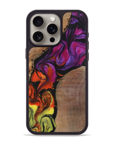 iPhone 15 Pro Max Wood+Resin Phone Case - Haven (Ombre, 700565)