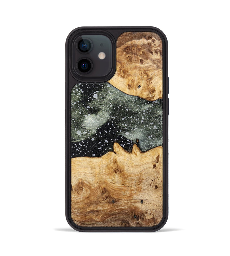 iPhone 12 Wood+Resin Phone Case - Beverly (Cosmos, 700570)