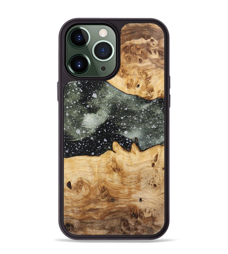 iPhone 13 Pro Max Wood+Resin Phone Case - Beverly (Cosmos, 700570)
