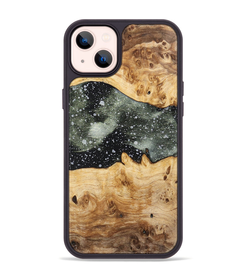 iPhone 14 Plus Wood+Resin Phone Case - Beverly (Cosmos, 700570)